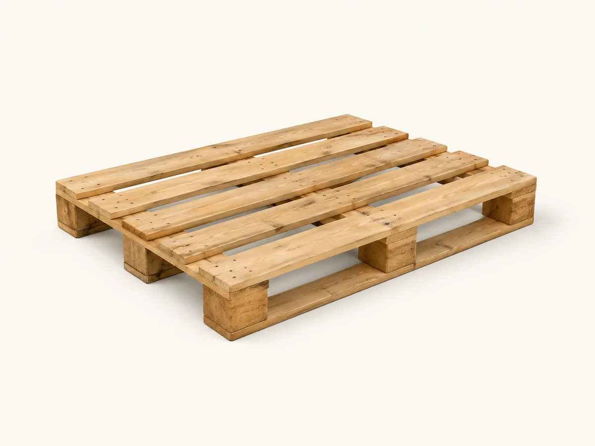 Palet reacondicionado de madera