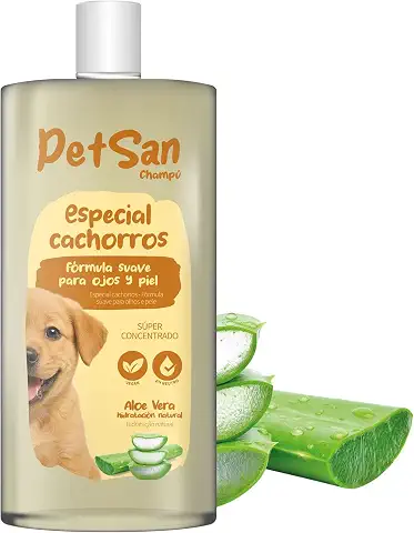 PetSan Champú especial para cachorros con aloe vera — 750 ml
